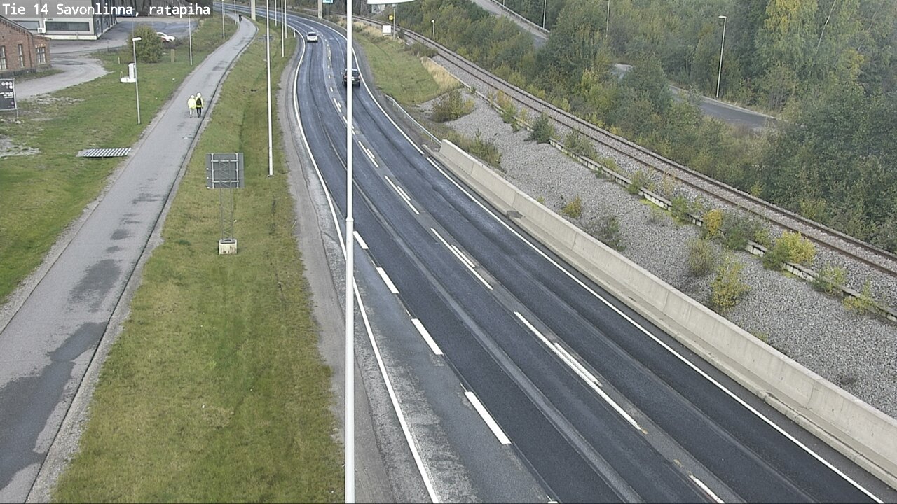 Weather Camera Image Road 14 Savonlinna, Ratapiha, Savonlinna, Etelä-Savo