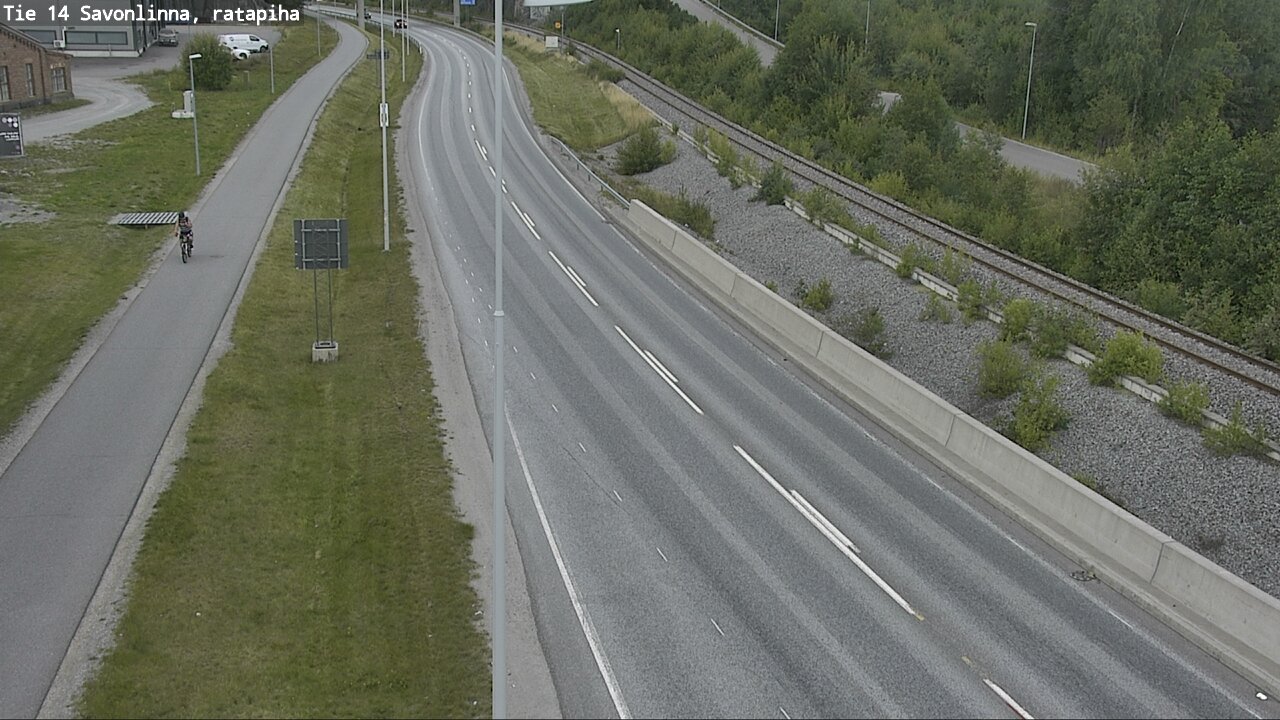 Weather Camera Image Road 14 Savonlinna, Ratapiha, Savonlinna, Etelä-Savo