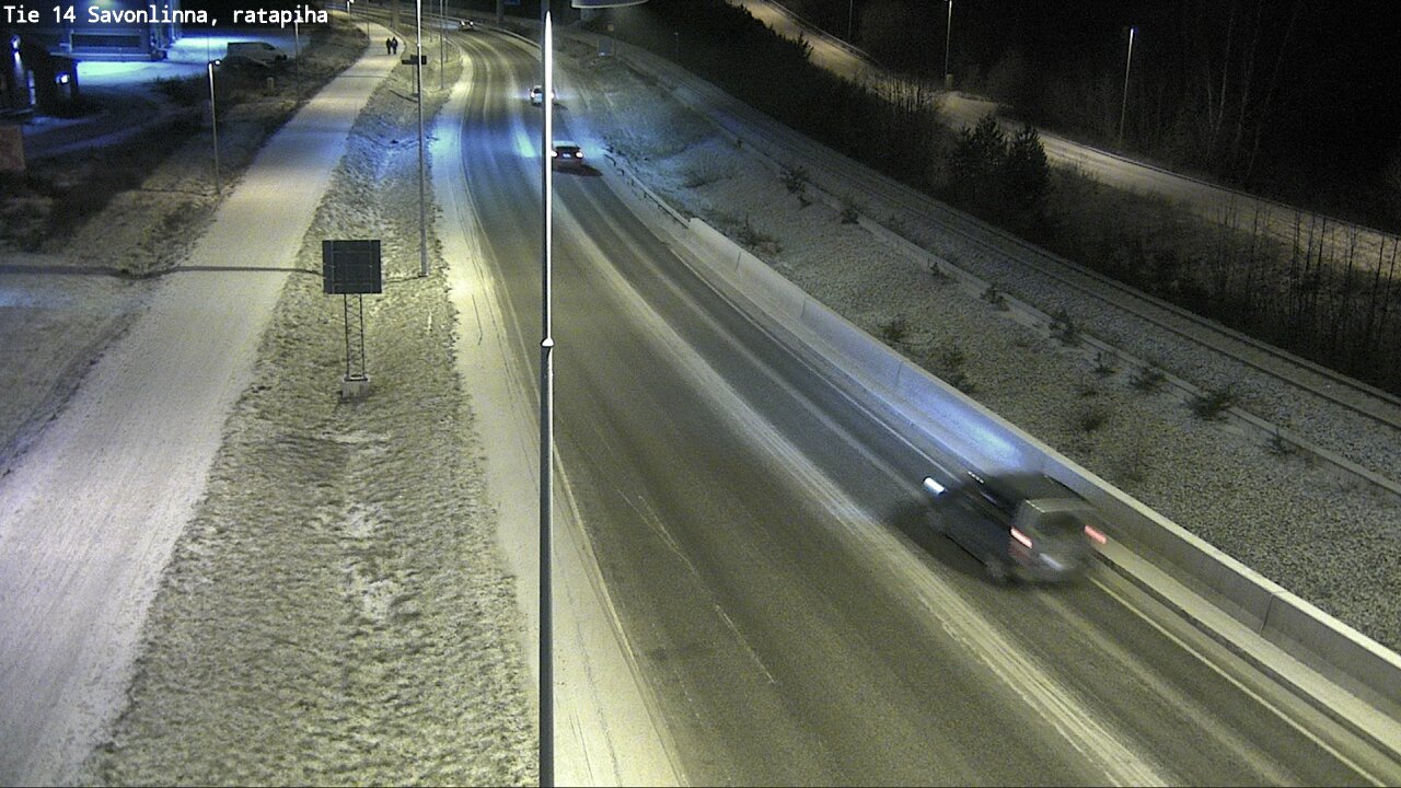 Kelikamerat Kuva Tie 14 Savonlinna, Ratapiha, Savonlinna, Etelä-Savo