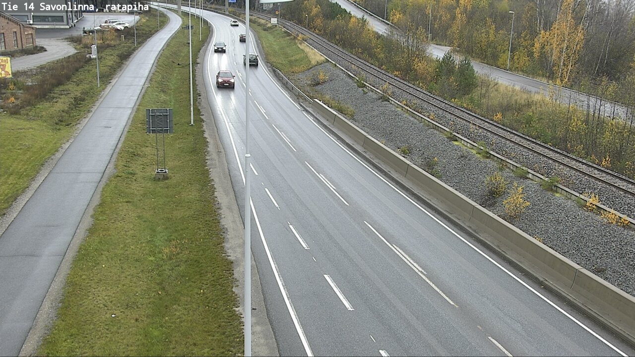 Kelikamerat Kuva Tie 14 Savonlinna, Ratapiha, Savonlinna, Etelä-Savo