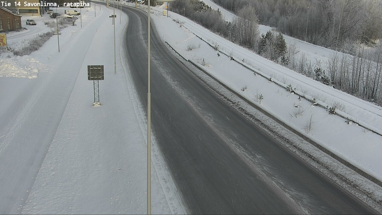 Weather Camera Image Road 14 Savonlinna, Ratapiha, Savonlinna, Etelä-Savo