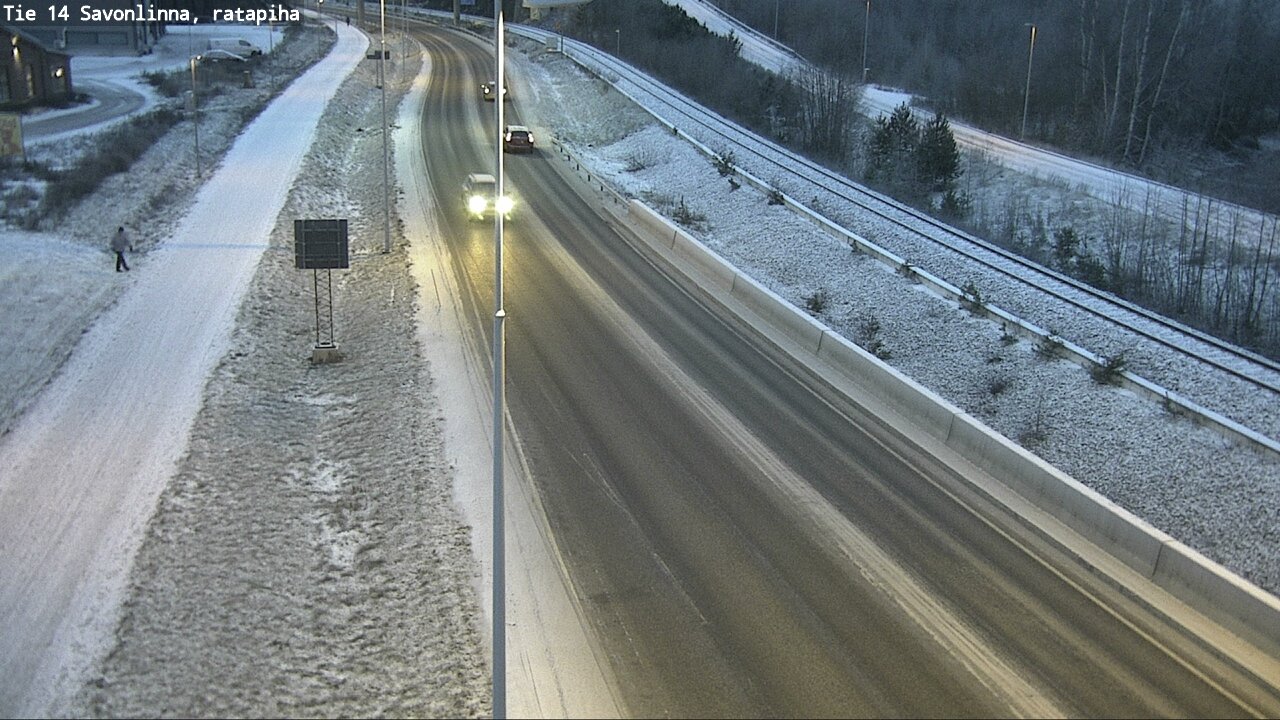 Kelikamerat Kuva Tie 14 Savonlinna, Ratapiha, Savonlinna, Etelä-Savo