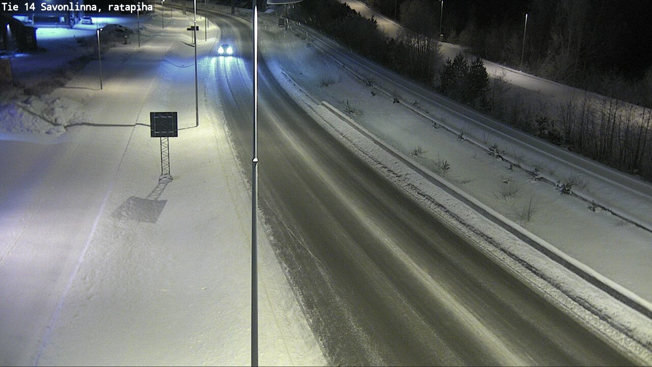 Kelikamerat Kuva Tie 14 Savonlinna, Ratapiha, Savonlinna, Etelä-Savo