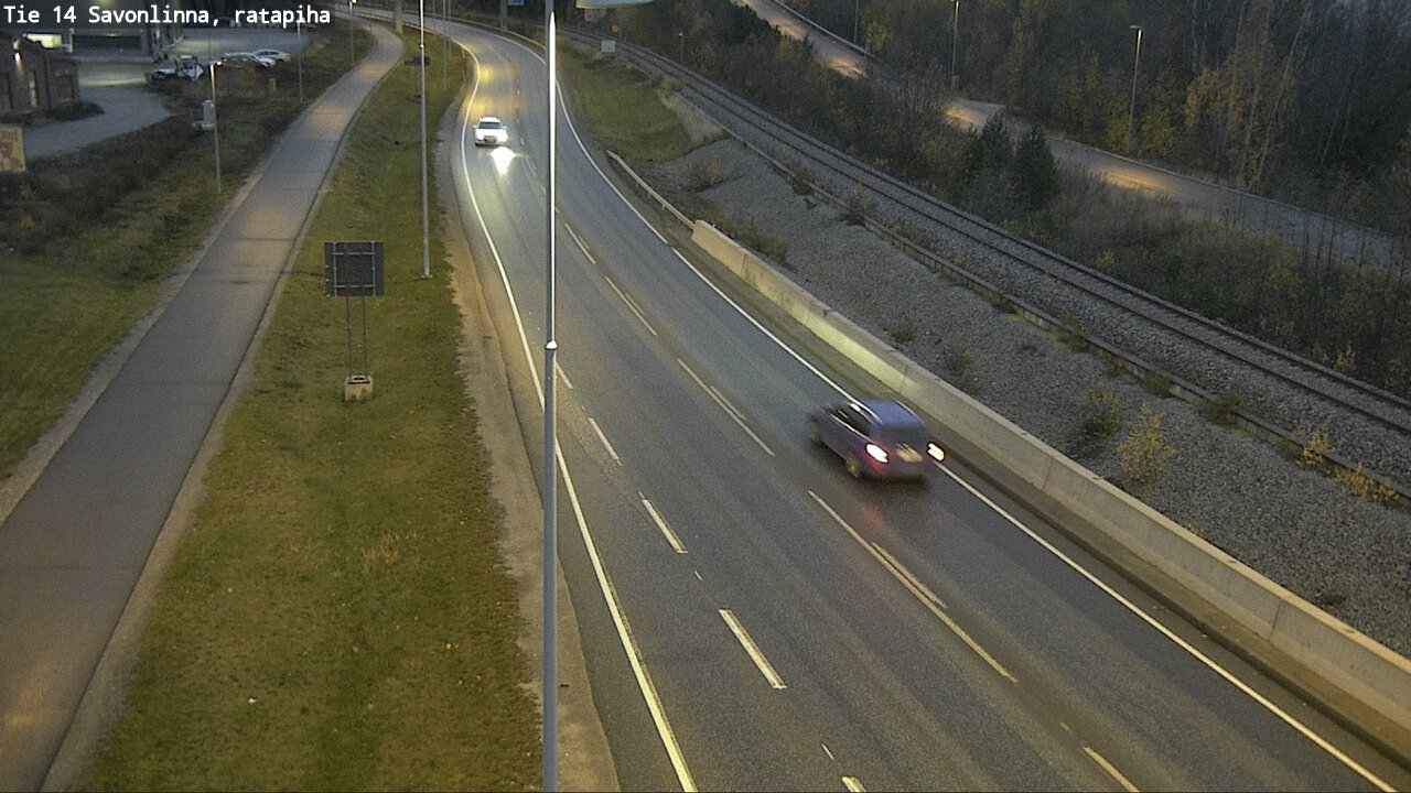 Kelikamerat Kuva Tie 14 Savonlinna, Ratapiha, Savonlinna, Etelä-Savo