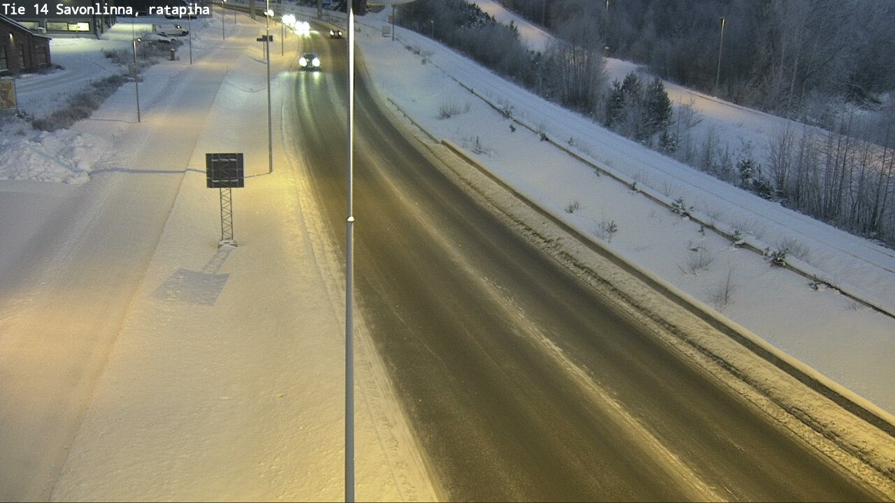 Kelikamerat Kuva Tie 14 Savonlinna, Ratapiha, Savonlinna, Etelä-Savo