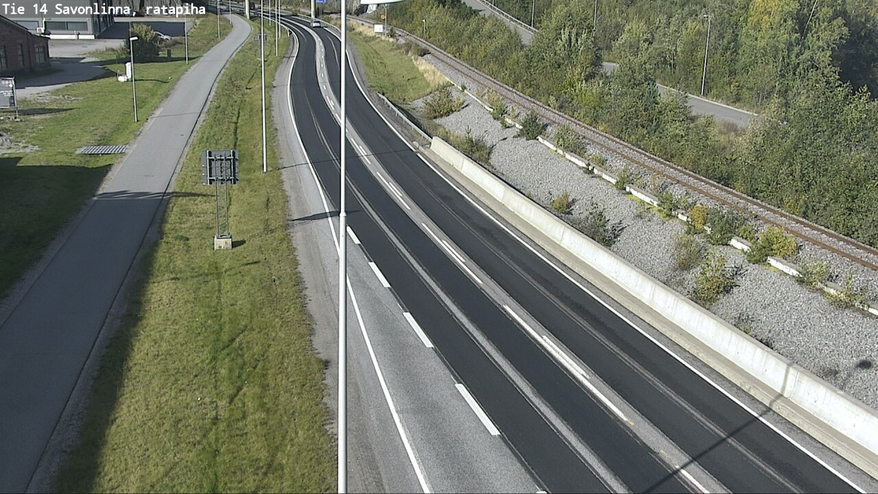 Weather Camera Image Road 14 Savonlinna, Ratapiha, Savonlinna, Etelä-Savo