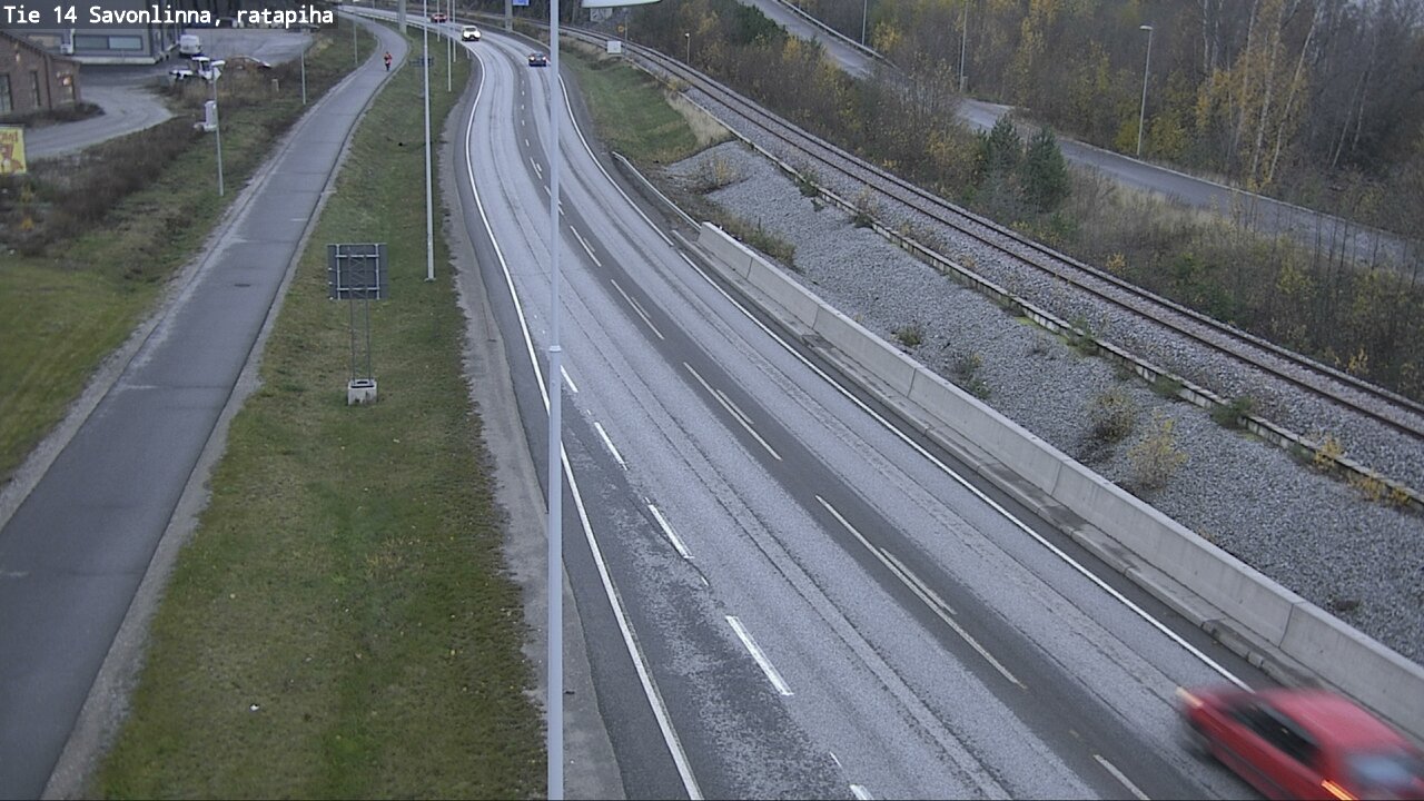 Kelikamerat Kuva Tie 14 Savonlinna, Ratapiha, Savonlinna, Etelä-Savo