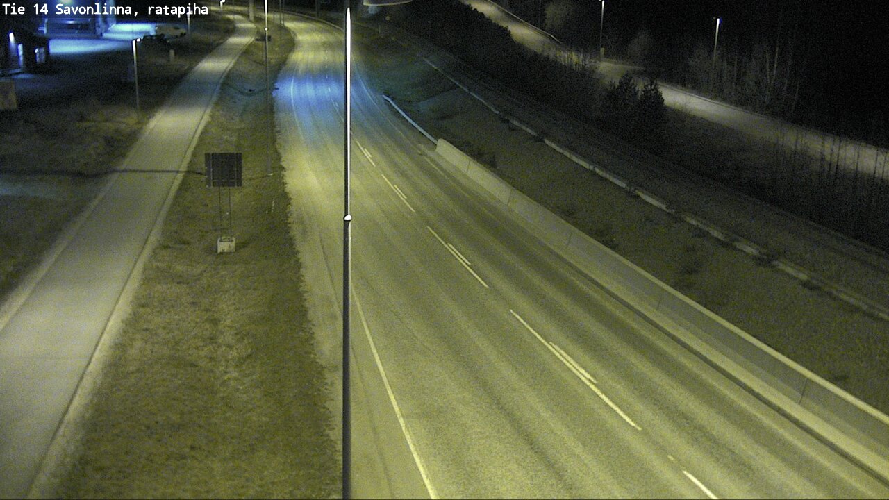 Weather Camera Image Road 14 Savonlinna, Ratapiha, Savonlinna, Etelä-Savo