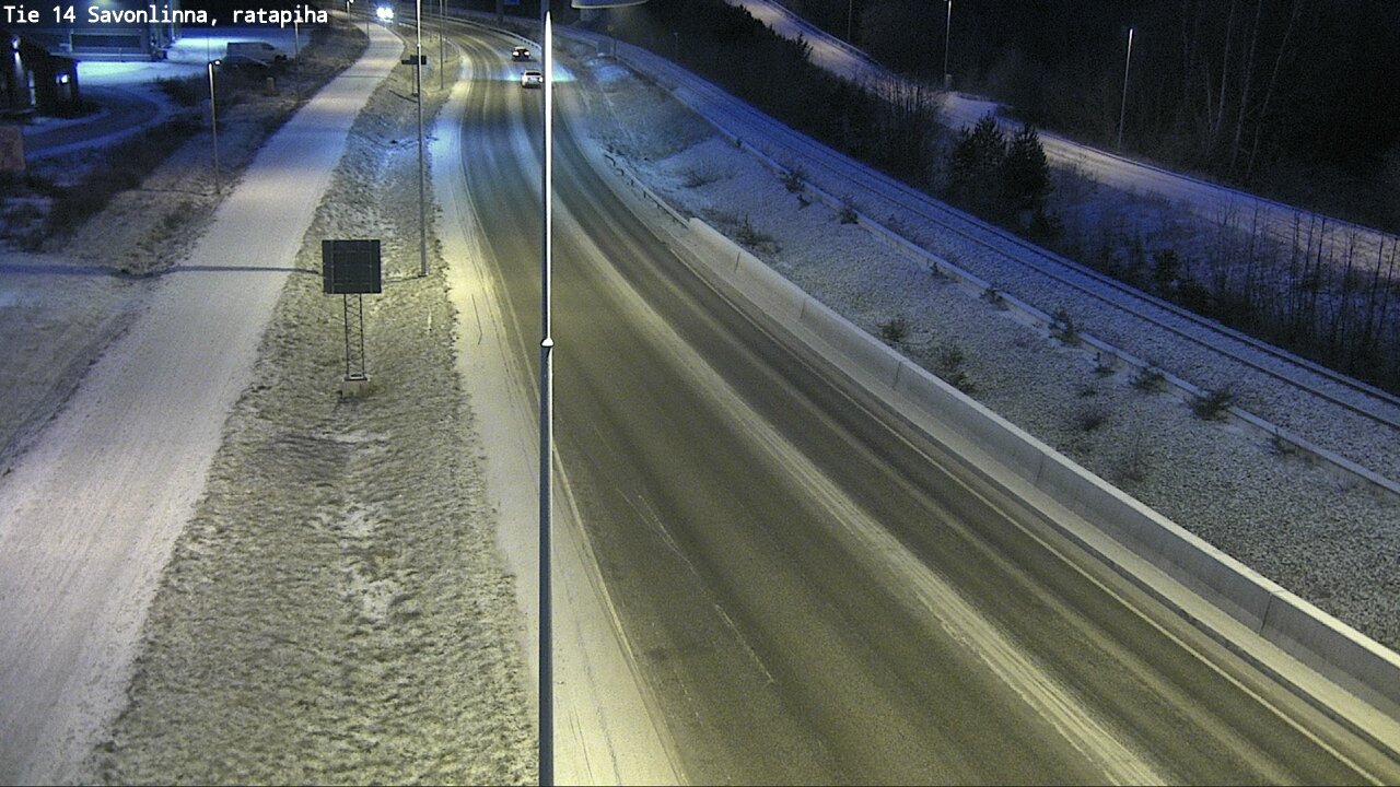 Kelikamerat Kuva Tie 14 Savonlinna, Ratapiha, Savonlinna, Etelä-Savo