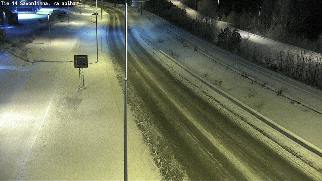 Kelikamerat Kuva Tie 14 Savonlinna, Ratapiha, Savonlinna, Etelä-Savo