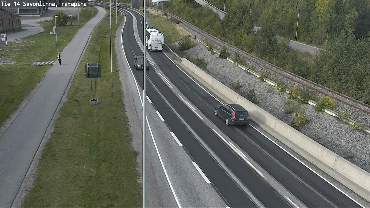 Kelikamerat Kuva Tie 14 Savonlinna, Ratapiha, Savonlinna, Etelä-Savo