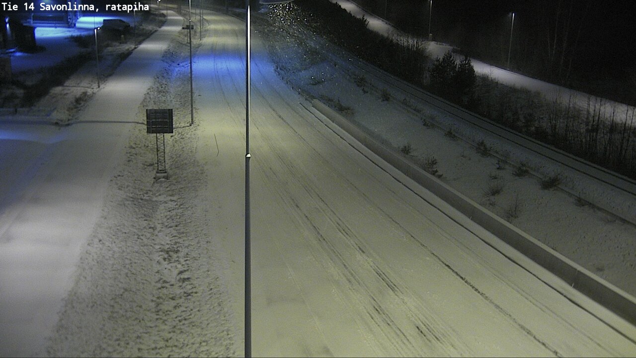 Kelikamerat Kuva Tie 14 Savonlinna, Ratapiha, Savonlinna, Etelä-Savo