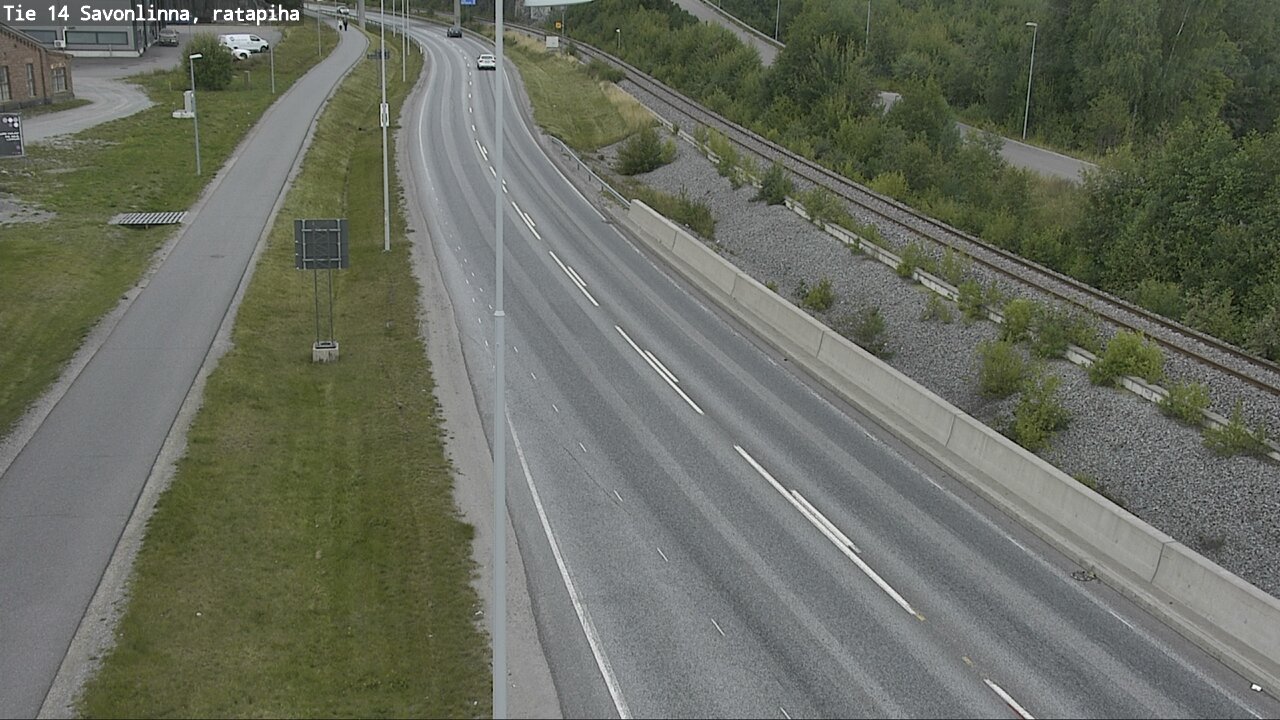 Weather Camera Image Road 14 Savonlinna, Ratapiha, Savonlinna, Etelä-Savo