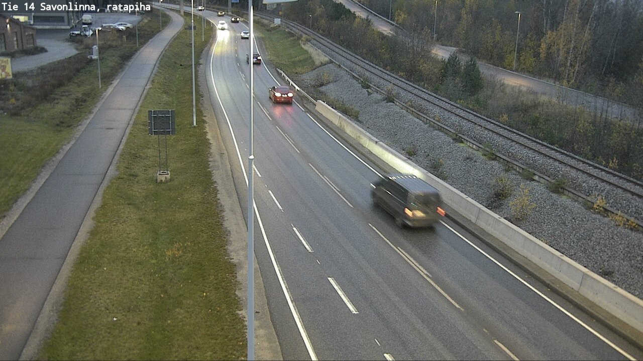 Kelikamerat Kuva Tie 14 Savonlinna, Ratapiha, Savonlinna, Etelä-Savo