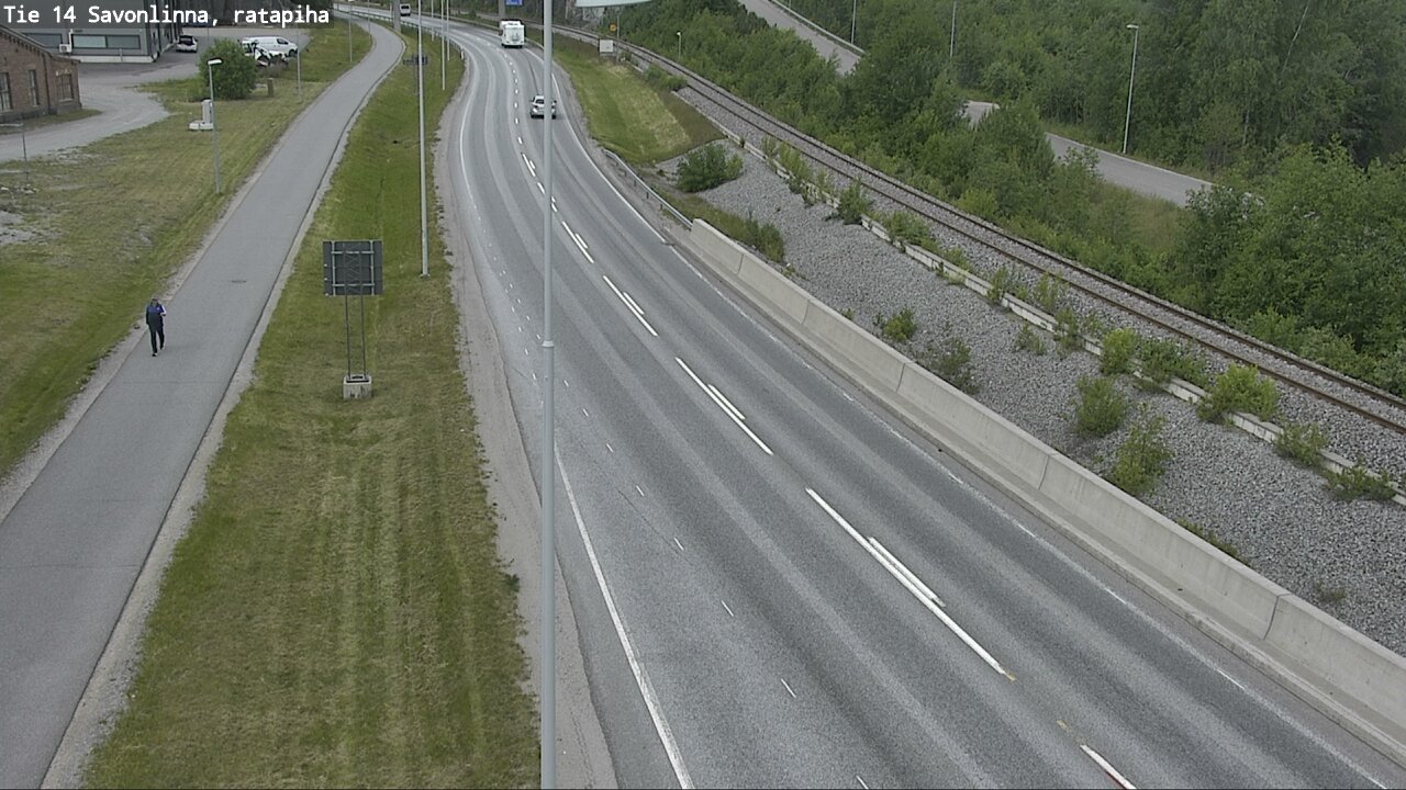 Kelikamerat Kuva Tie 14 Savonlinna, Ratapiha, Savonlinna, Etelä-Savo
