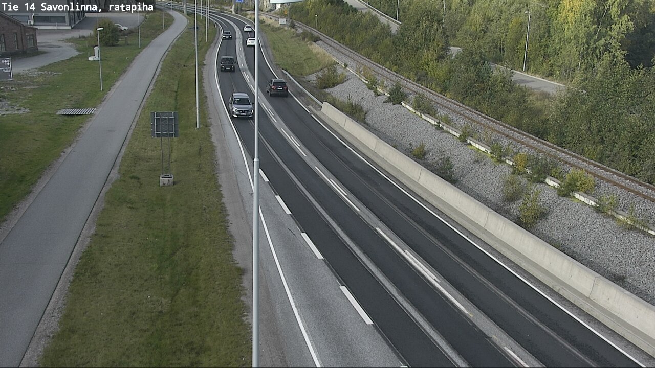 Kelikamerat Kuva Tie 14 Savonlinna, Ratapiha, Savonlinna, Etelä-Savo