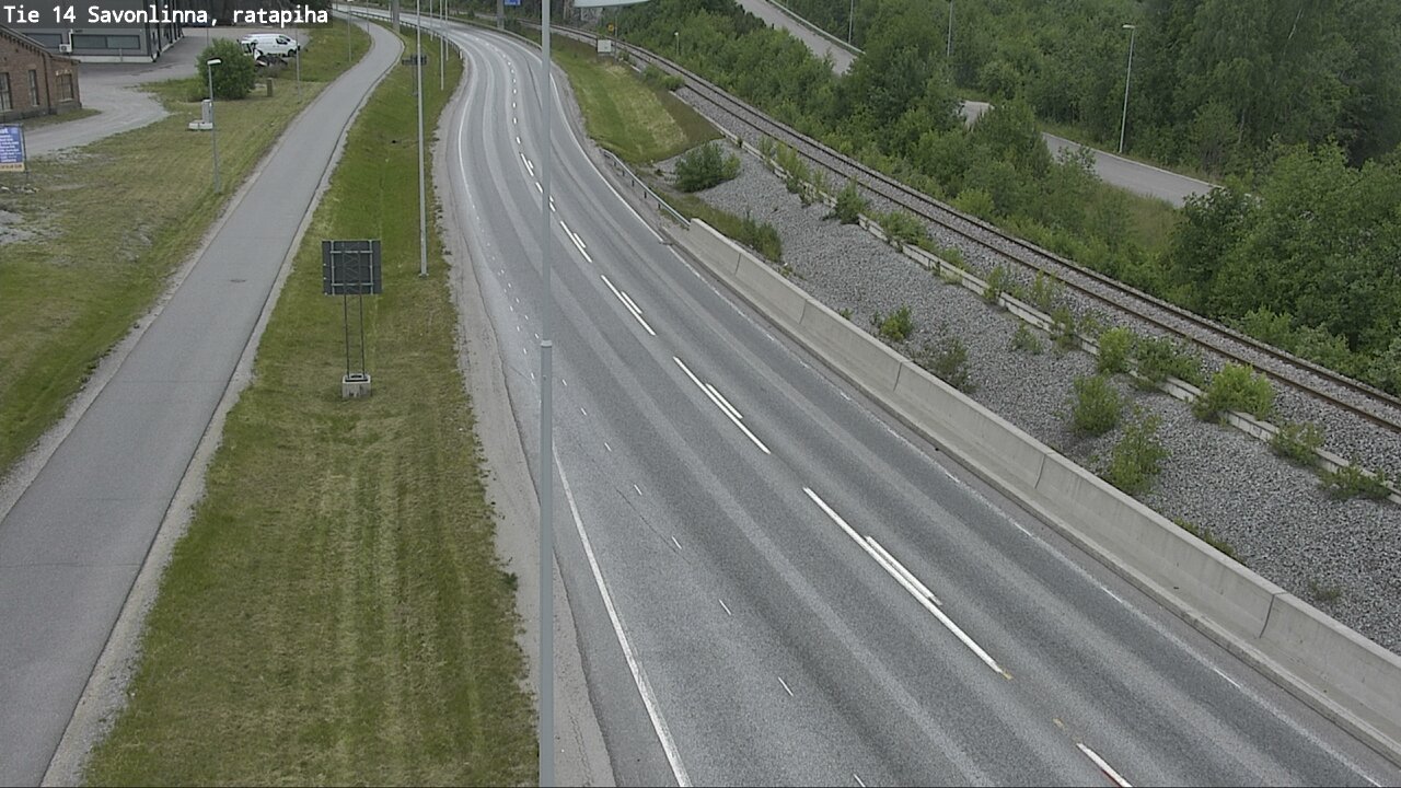 Kelikamerat Kuva Tie 14 Savonlinna, Ratapiha, Savonlinna, Etelä-Savo