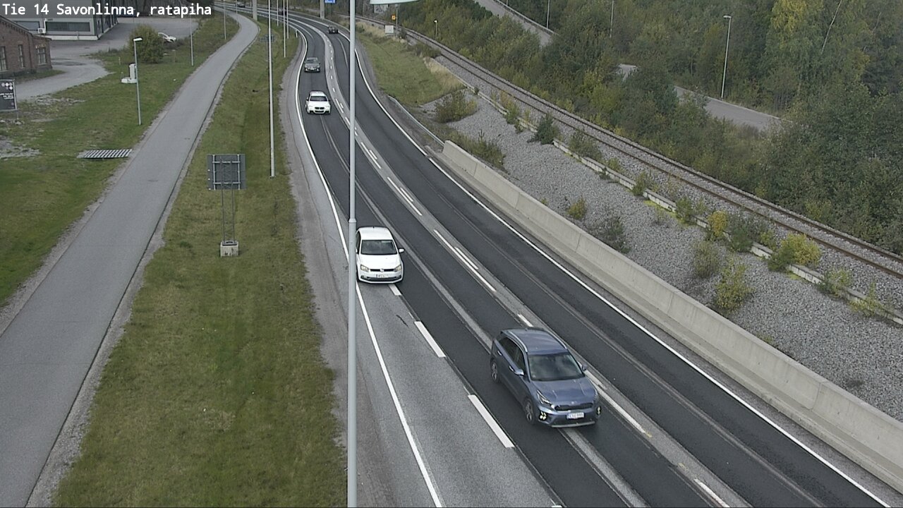 Weather Camera Image Road 14 Savonlinna, Ratapiha, Savonlinna, Etelä-Savo