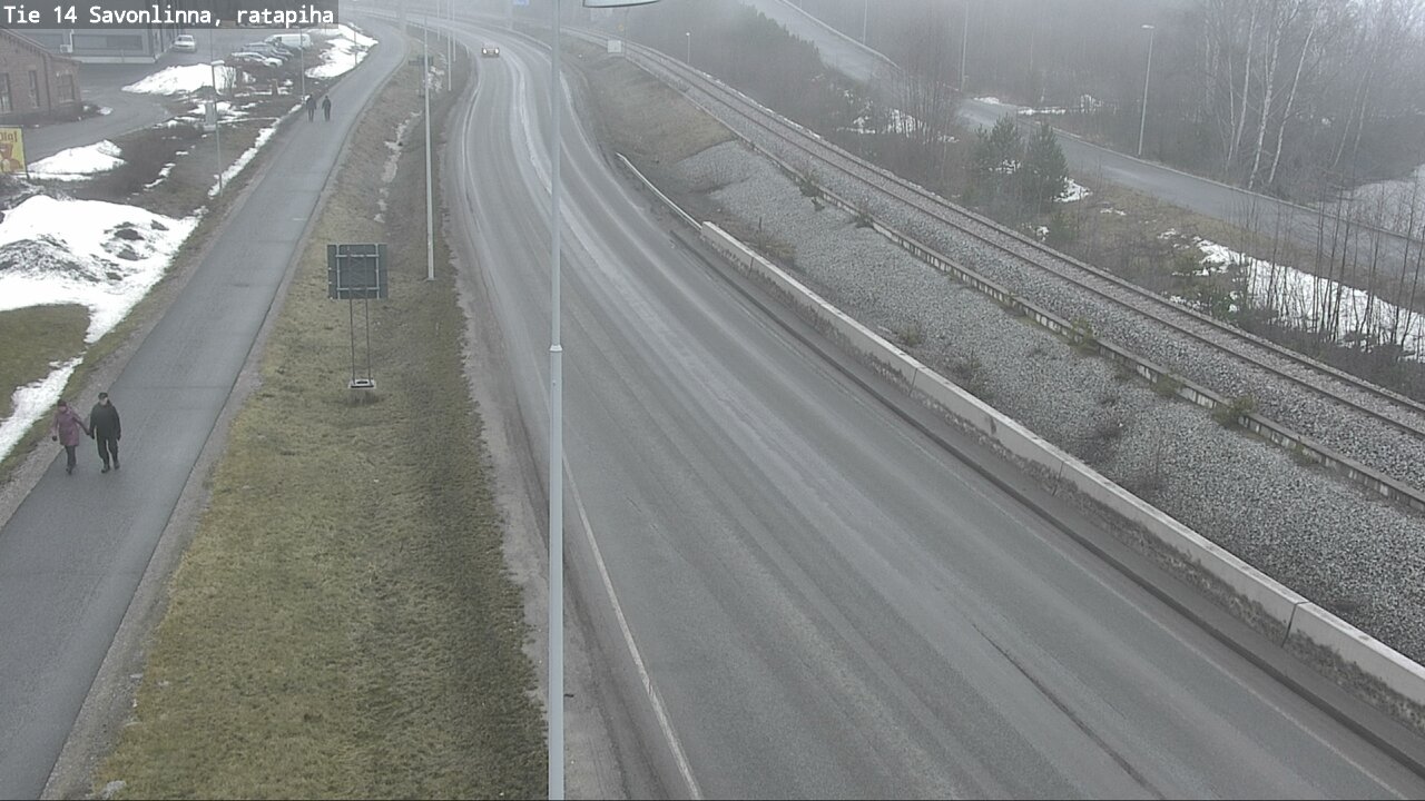 Weather Camera Image Road 14 Savonlinna, Ratapiha, Savonlinna, Etelä-Savo