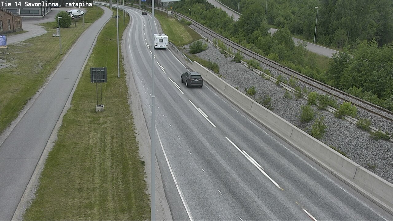 Kelikamerat Kuva Tie 14 Savonlinna, Ratapiha, Savonlinna, Etelä-Savo