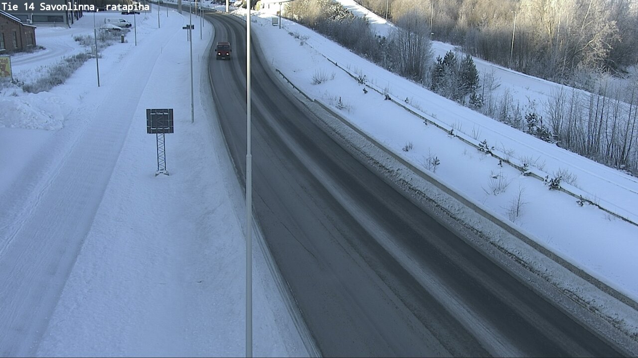 Kelikamerat Kuva Tie 14 Savonlinna, Ratapiha, Savonlinna, Etelä-Savo