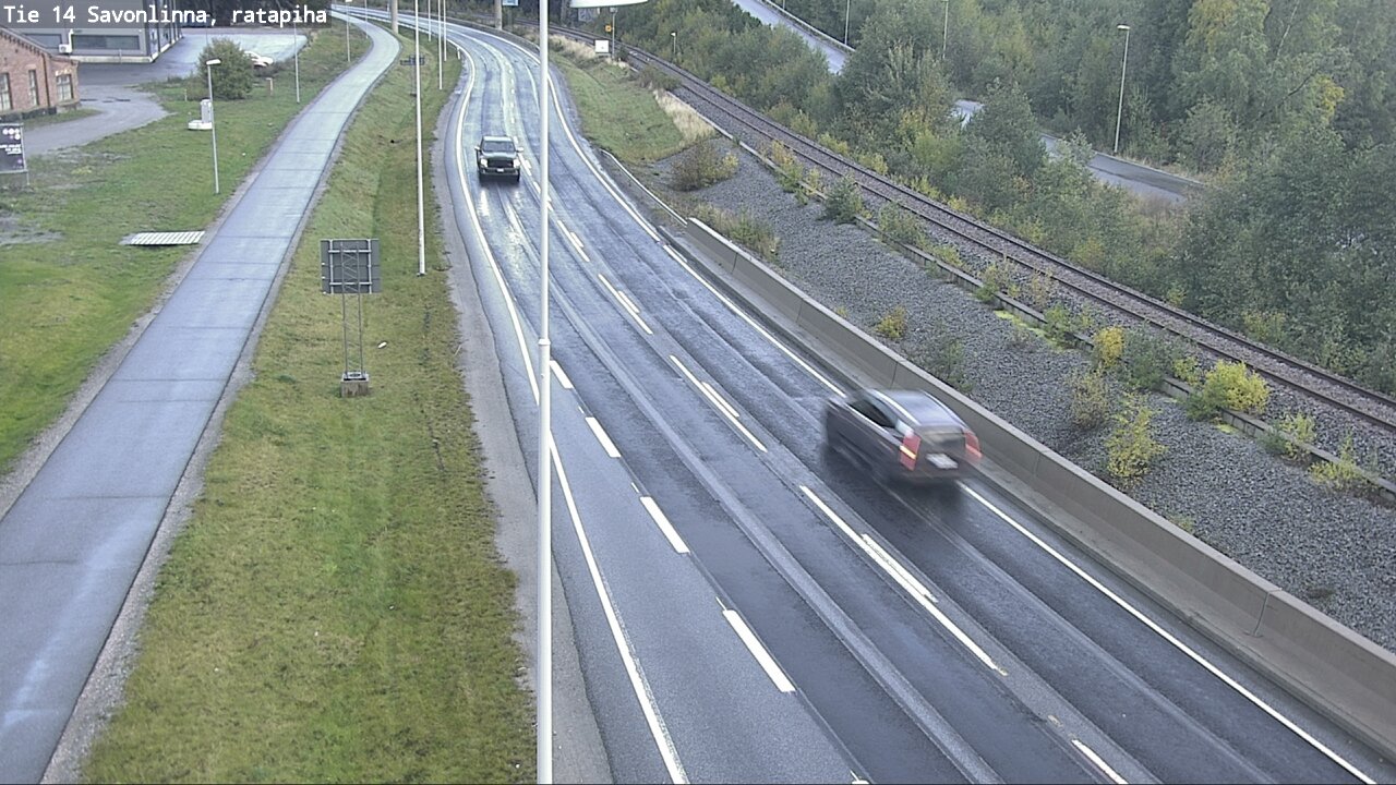 Weather Camera Image Road 14 Savonlinna, Ratapiha, Savonlinna, Etelä-Savo