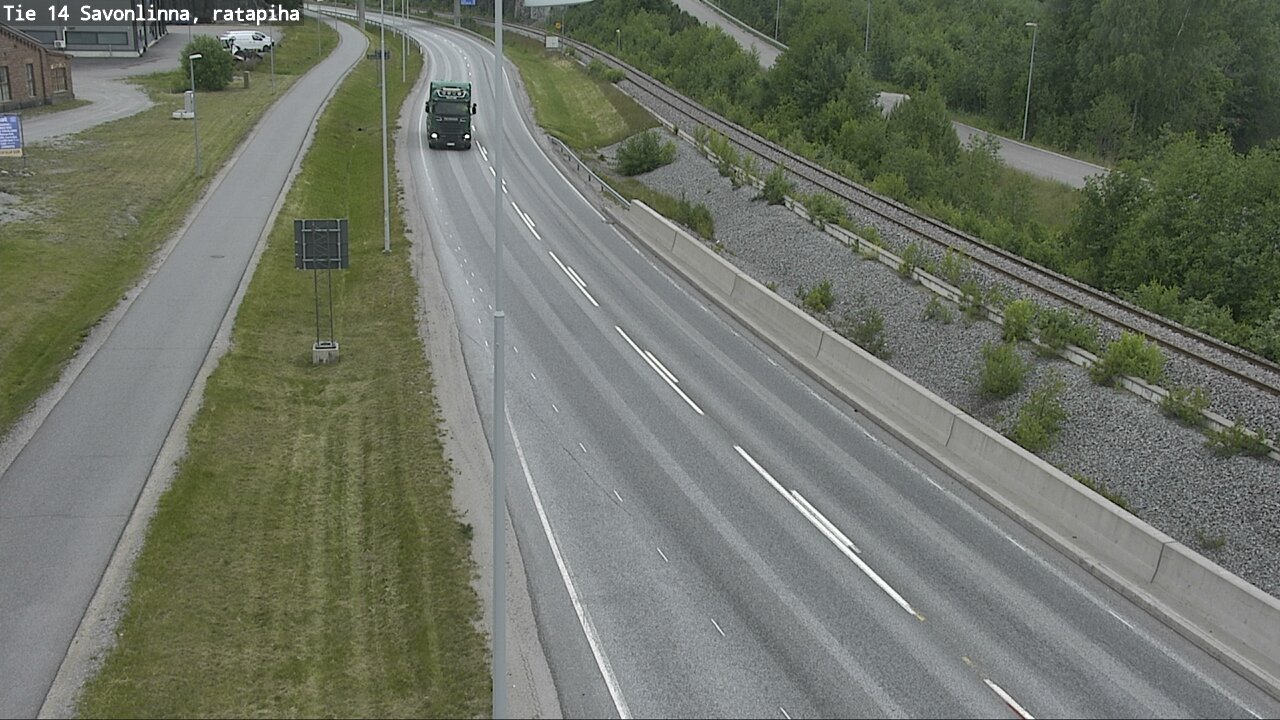 Kelikamerat Kuva Tie 14 Savonlinna, Ratapiha, Savonlinna, Etelä-Savo