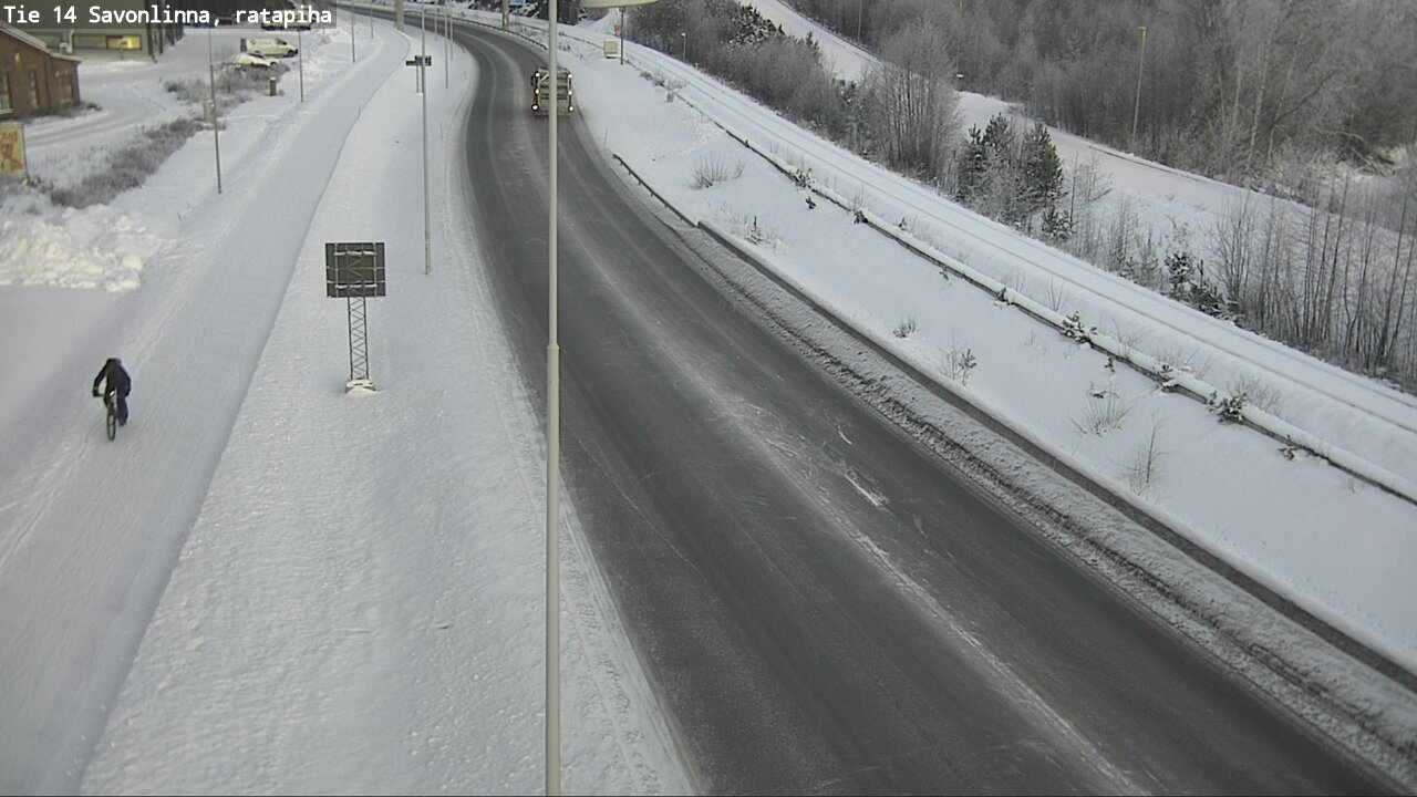 Kelikamerat Kuva Tie 14 Savonlinna, Ratapiha, Savonlinna, Etelä-Savo