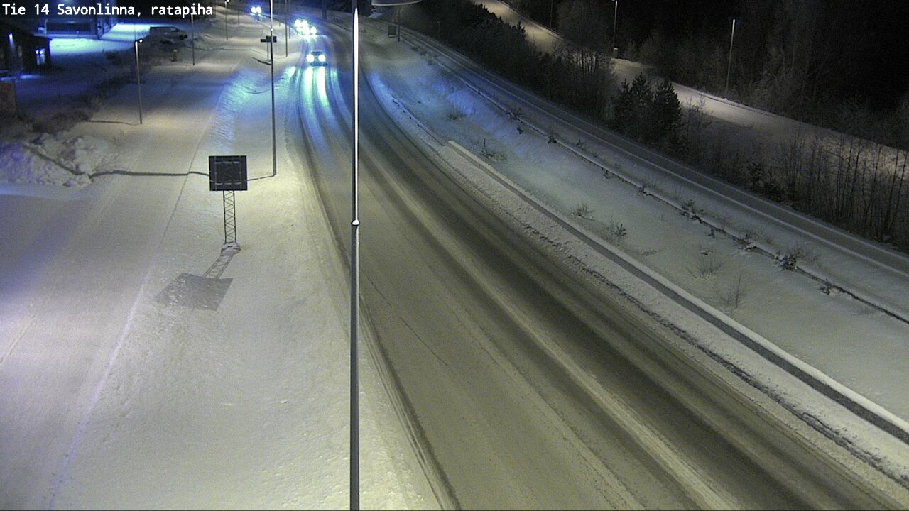 Kelikamerat Kuva Tie 14 Savonlinna, Ratapiha, Savonlinna, Etelä-Savo