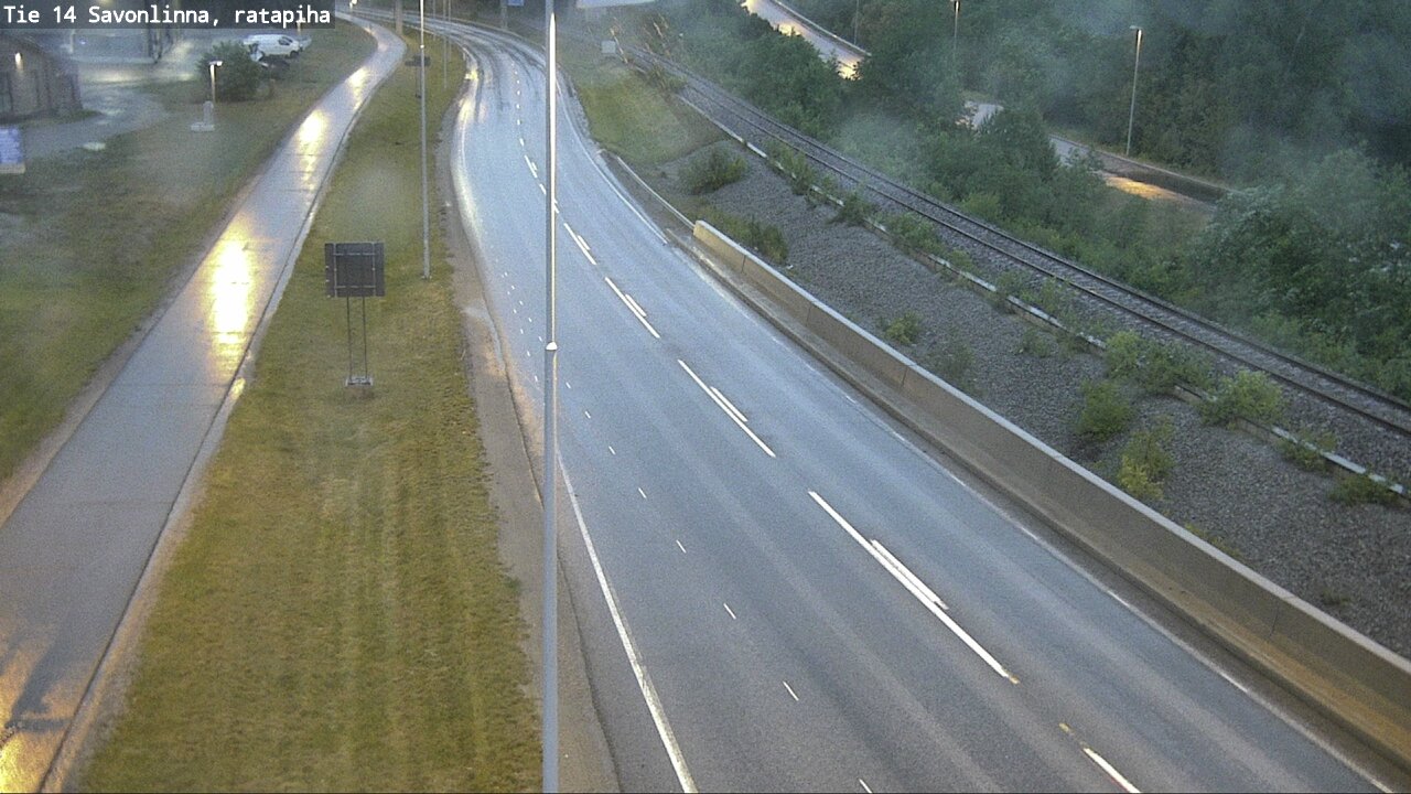 Kelikamerat Kuva Tie 14 Savonlinna, Ratapiha, Savonlinna, Etelä-Savo