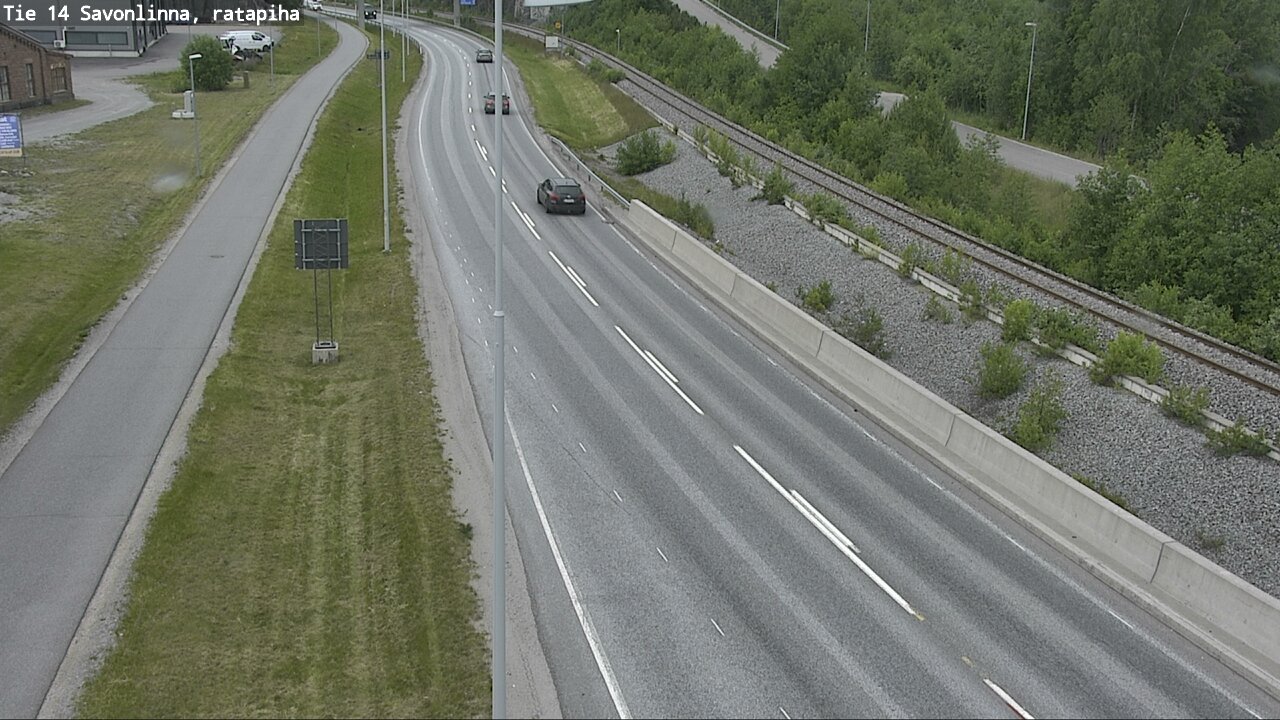 Kelikamerat Kuva Tie 14 Savonlinna, Ratapiha, Savonlinna, Etelä-Savo