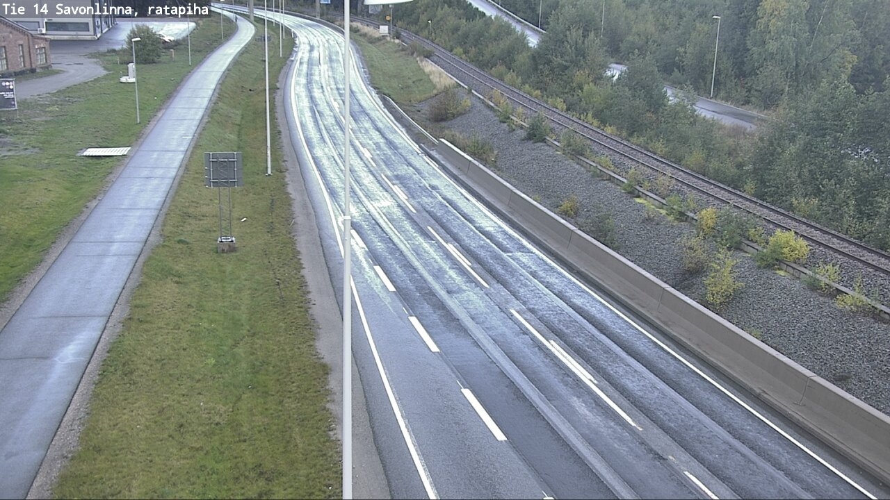 Weather Camera Image Road 14 Savonlinna, Ratapiha, Savonlinna, Etelä-Savo