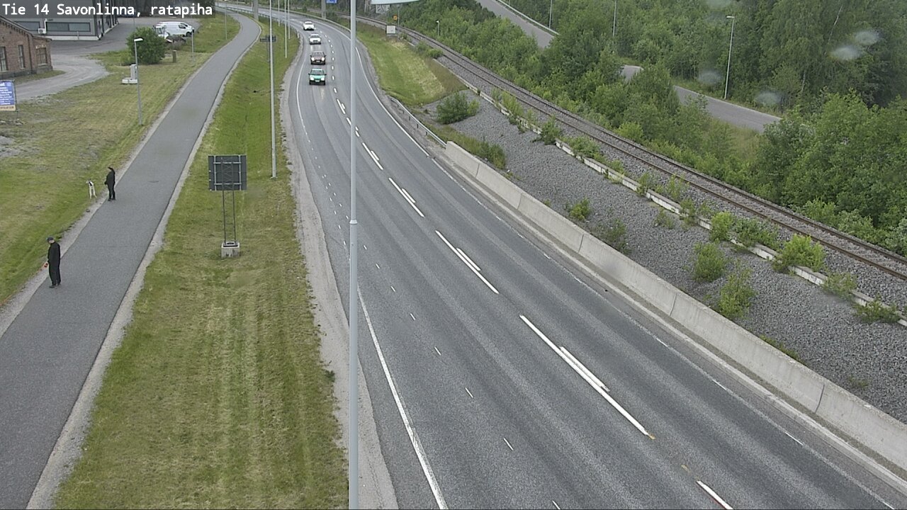 Kelikamerat Kuva Tie 14 Savonlinna, Ratapiha, Savonlinna, Etelä-Savo