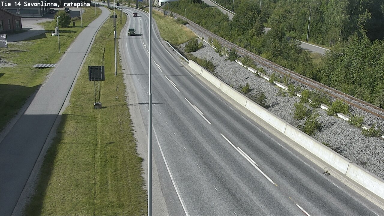 Kelikamerat Kuva Tie 14 Savonlinna, Ratapiha, Savonlinna, Etelä-Savo
