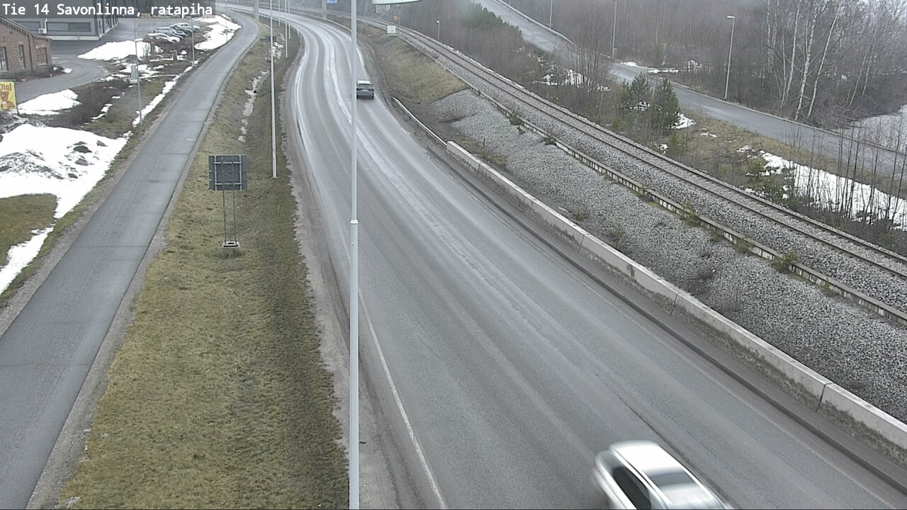 Weather Camera Image Road 14 Savonlinna, Ratapiha, Savonlinna, Etelä-Savo