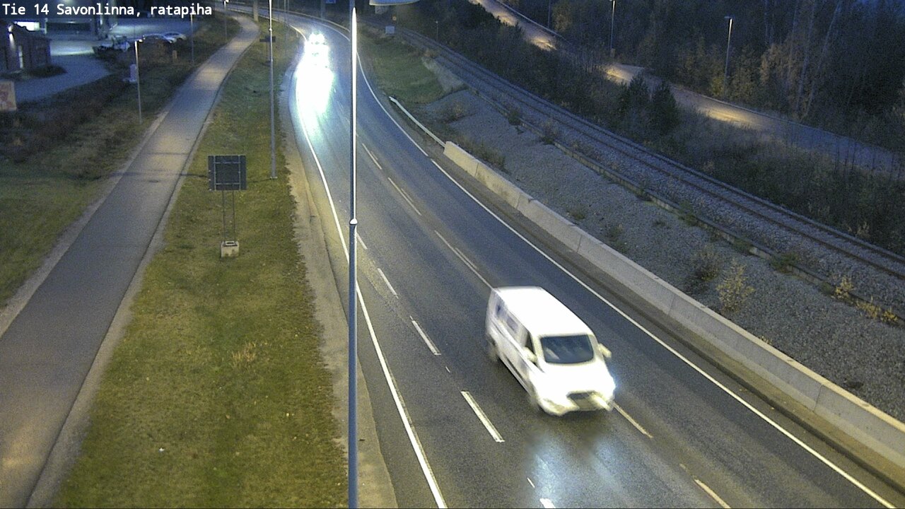 Kelikamerat Kuva Tie 14 Savonlinna, Ratapiha, Savonlinna, Etelä-Savo