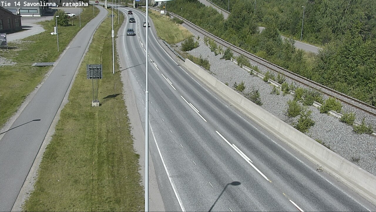 Kelikamerat Kuva Tie 14 Savonlinna, Ratapiha, Savonlinna, Etelä-Savo