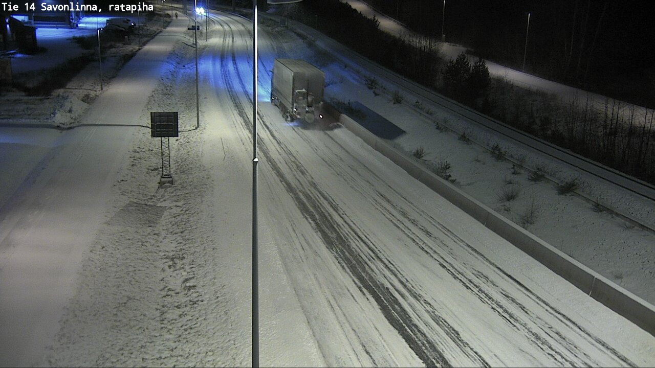 Kelikamerat Kuva Tie 14 Savonlinna, Ratapiha, Savonlinna, Etelä-Savo