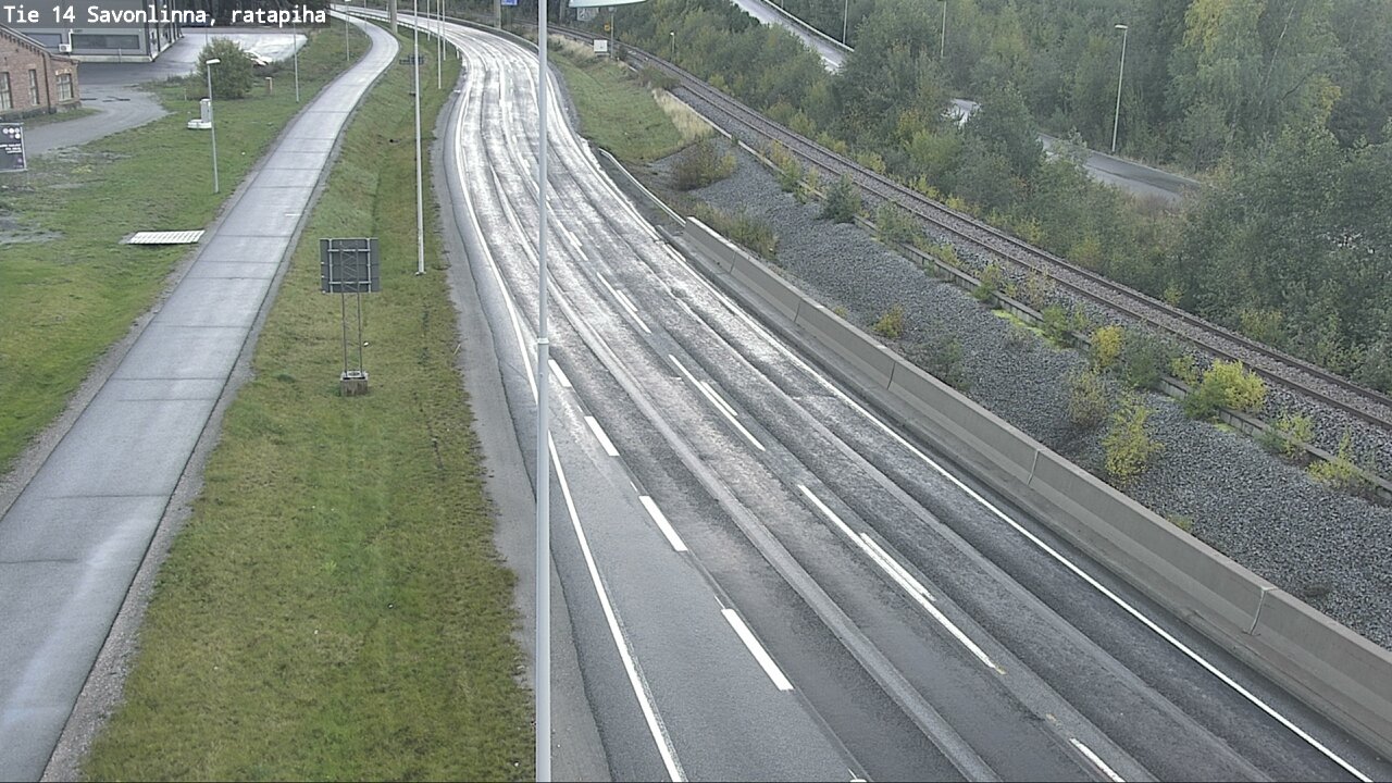 Weather Camera Image Road 14 Savonlinna, Ratapiha, Savonlinna, Etelä-Savo