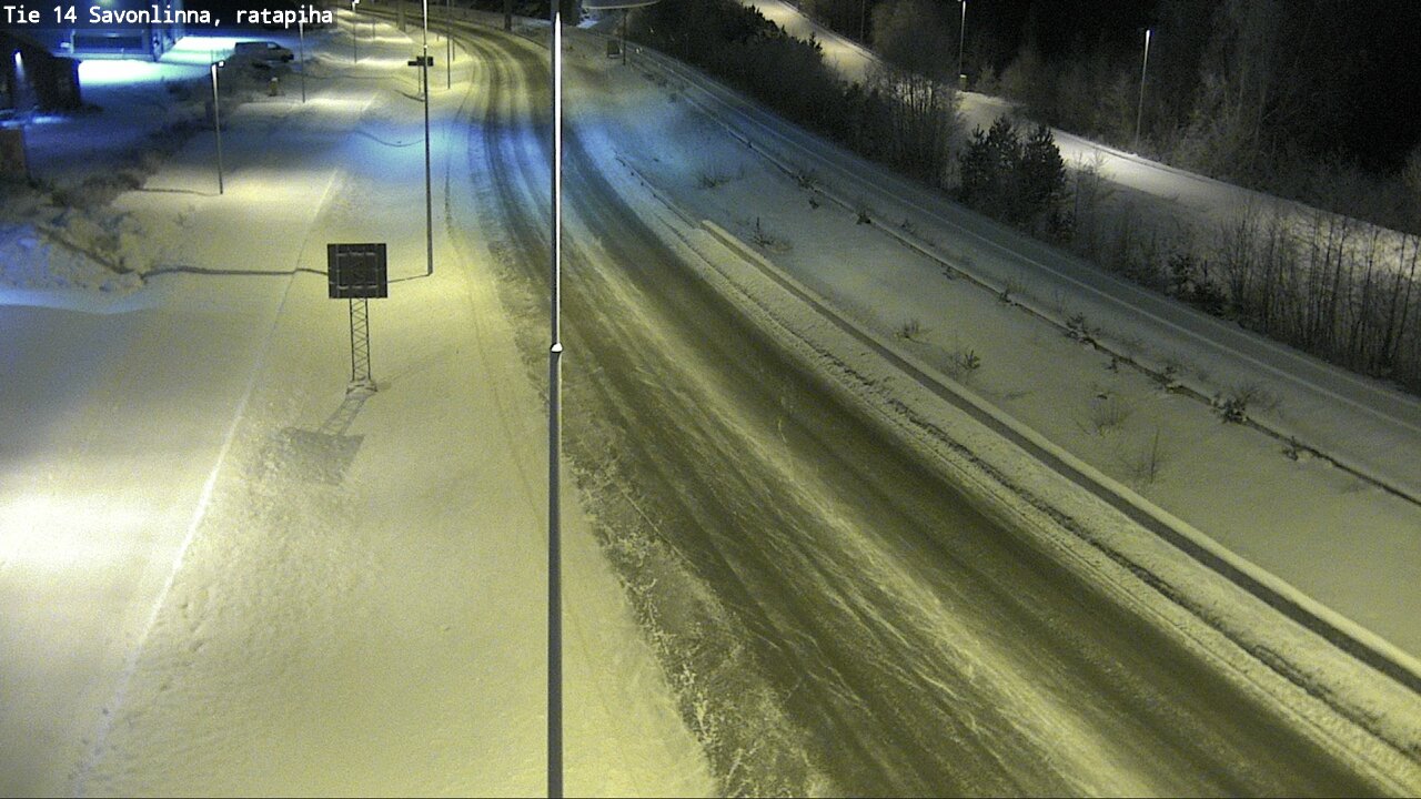 Kelikamerat Kuva Tie 14 Savonlinna, Ratapiha, Savonlinna, Etelä-Savo