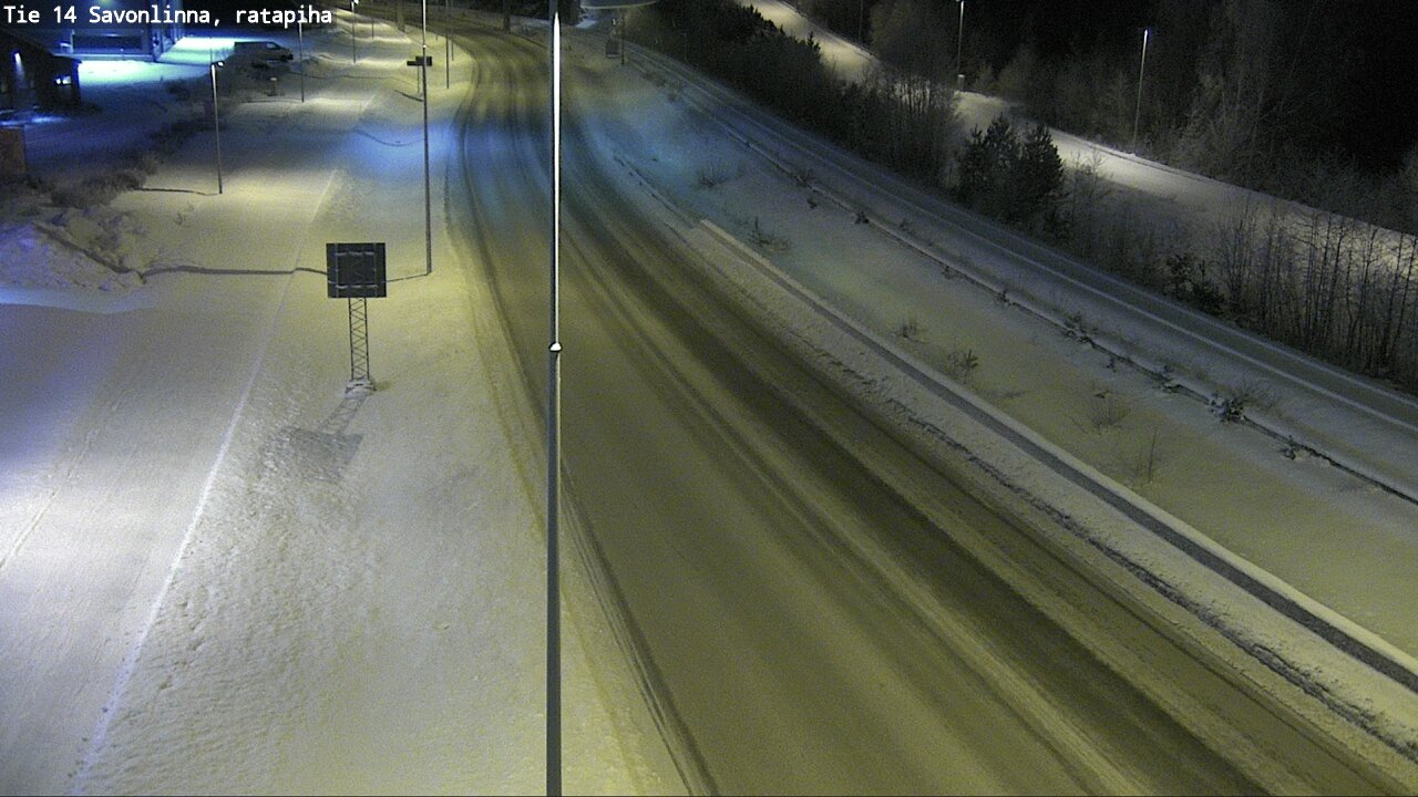 Kelikamerat Kuva Tie 14 Savonlinna, Ratapiha, Savonlinna, Etelä-Savo