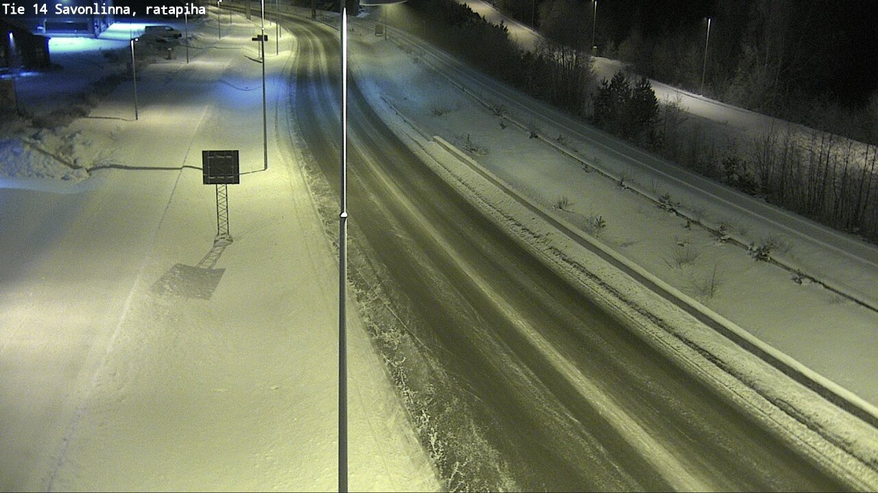 Kelikamerat Kuva Tie 14 Savonlinna, Ratapiha, Savonlinna, Etelä-Savo