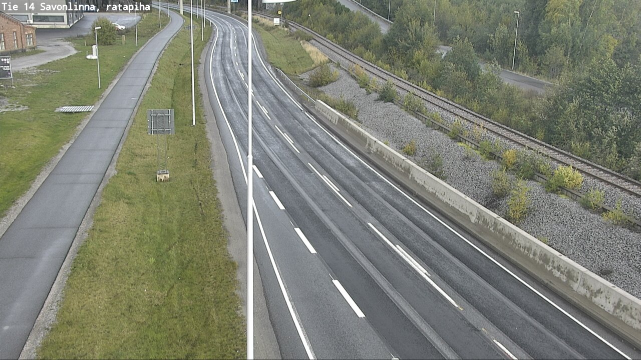 Weather Camera Image Road 14 Savonlinna, Ratapiha, Savonlinna, Etelä-Savo