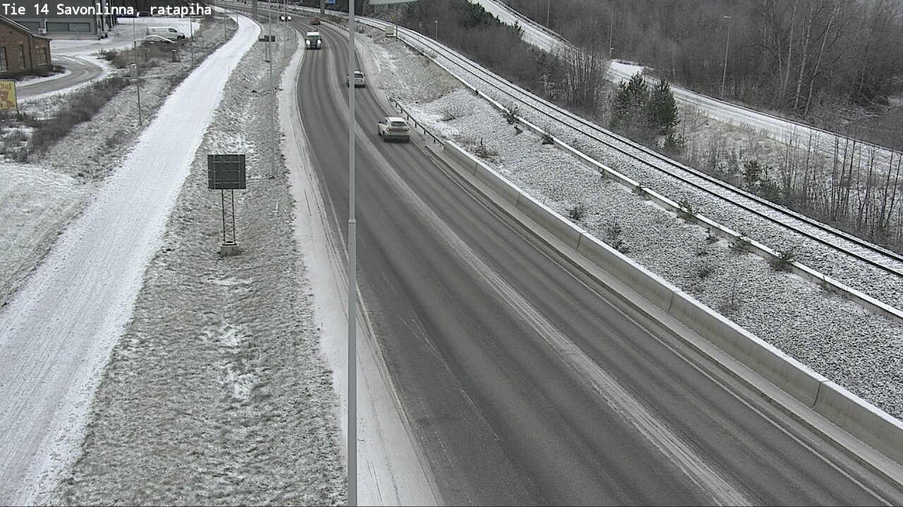 Kelikamerat Kuva Tie 14 Savonlinna, Ratapiha, Savonlinna, Etelä-Savo