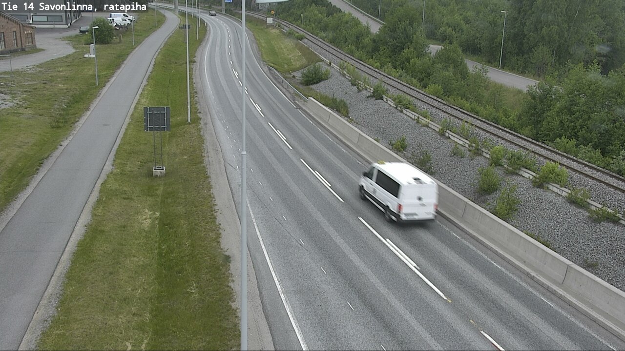 Kelikamerat Kuva Tie 14 Savonlinna, Ratapiha, Savonlinna, Etelä-Savo