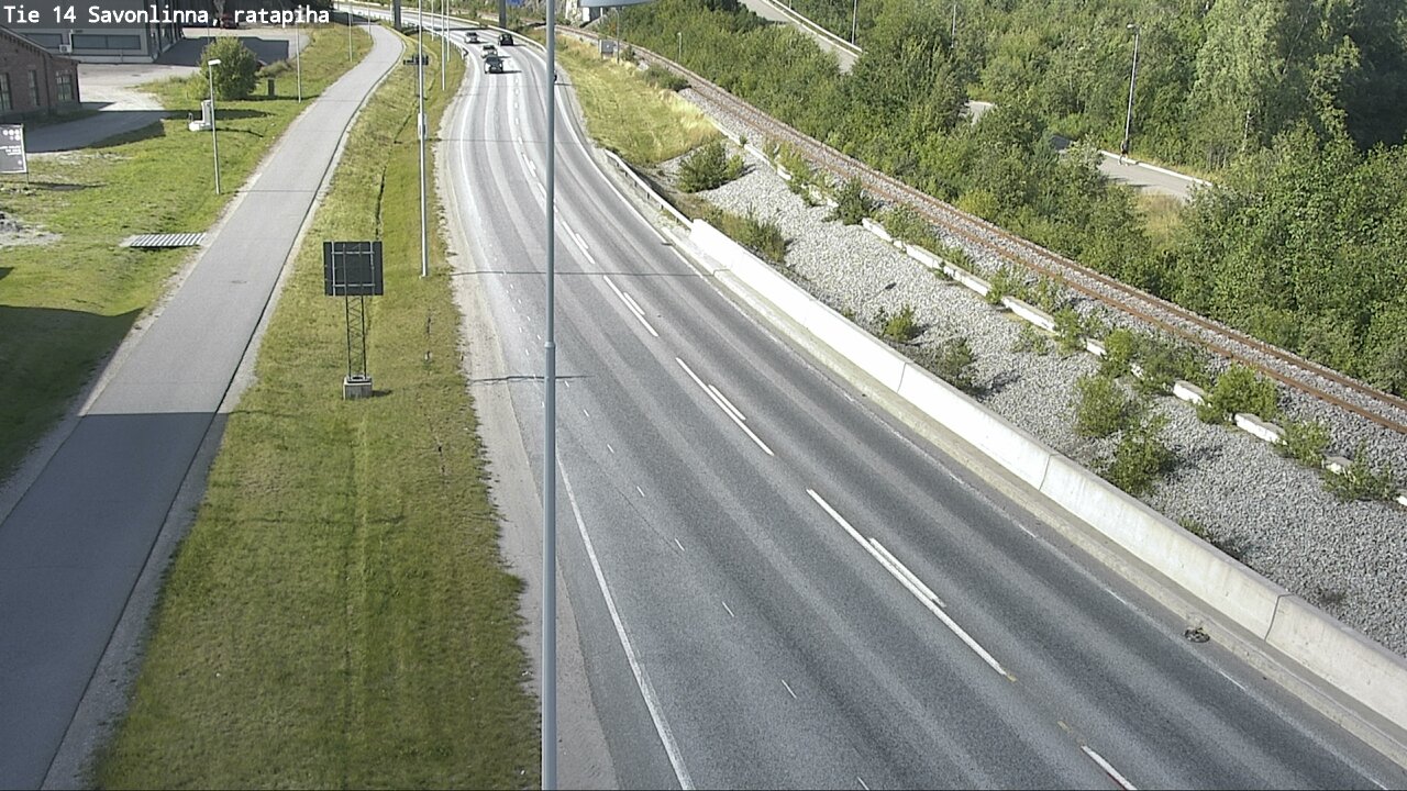 Kelikamerat Kuva Tie 14 Savonlinna, Ratapiha, Savonlinna, Etelä-Savo