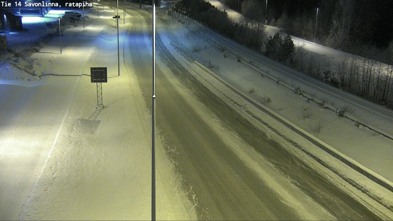 Kelikamerat Kuva Tie 14 Savonlinna, Ratapiha, Savonlinna, Etelä-Savo