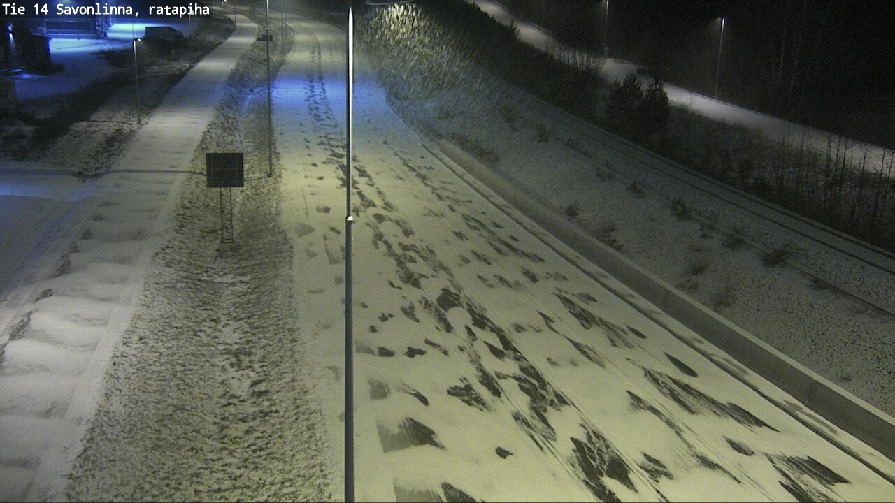 Kelikamerat Kuva Tie 14 Savonlinna, Ratapiha, Savonlinna, Etelä-Savo