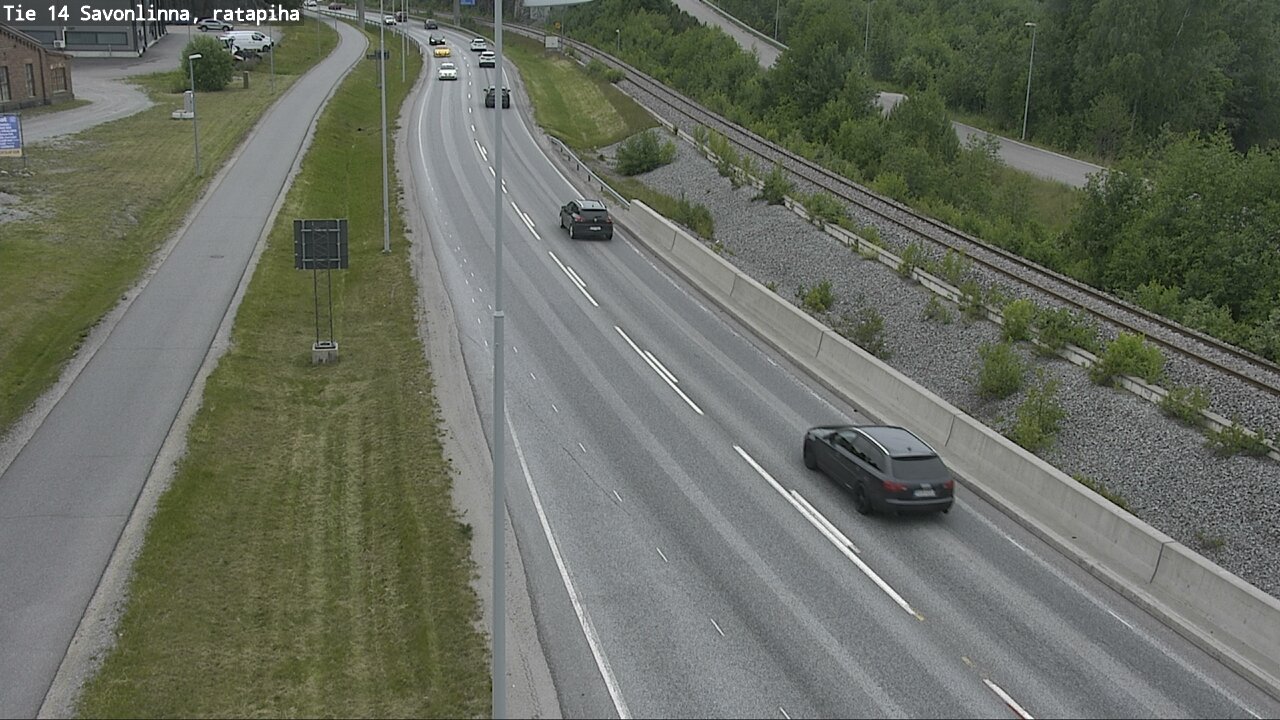Kelikamerat Kuva Tie 14 Savonlinna, Ratapiha, Savonlinna, Etelä-Savo