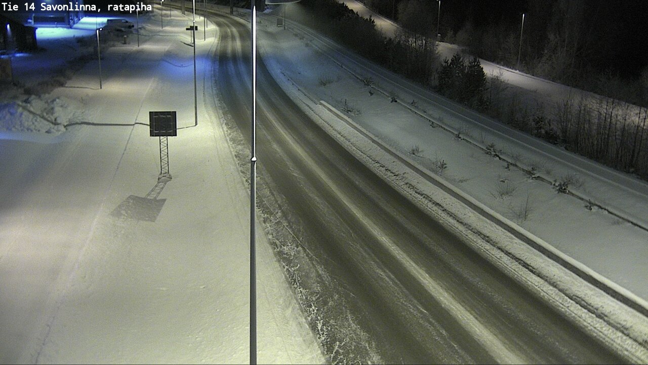 Kelikamerat Kuva Tie 14 Savonlinna, Ratapiha, Savonlinna, Etelä-Savo